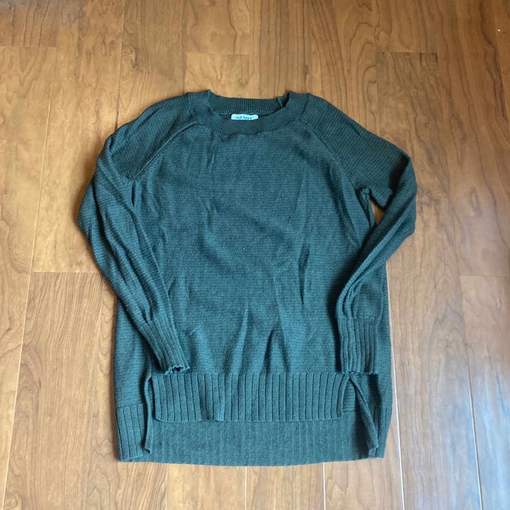 Green sweater